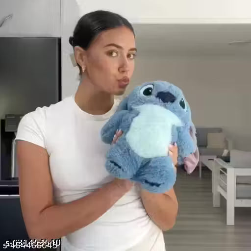 Toys Stitch Teddy with Hot Water Bag Comfort Ideal for Relaxation and period cramps